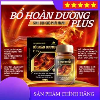 Viên uống bổ hoàng dương plus tăng cường sinh lực cho phái mạnh
