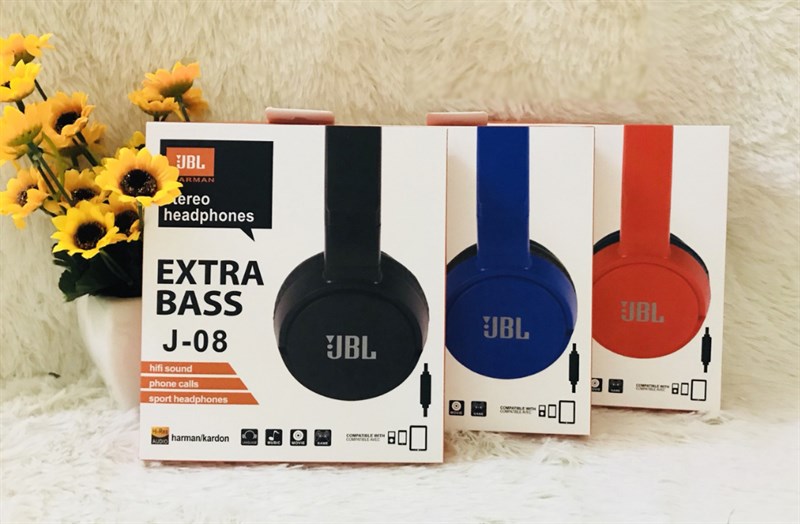 Tai nghe chụp tai jbl j08