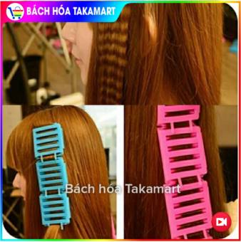 [Có Video] Kẹp dập xù tóc (1 bộ 6 cái) Kẹp bấm tóc kẹp bấm gãy không dùng nhiệt Kẹp bấm xù kẹp xù tóc dập gãy tóc chân tóc tạo kiểu tóc kẹp bấm gãy không dùng nhiệt lô cuốn tóc lô uốn tóc tạo kiểu tóc - Bách hóa Takamart