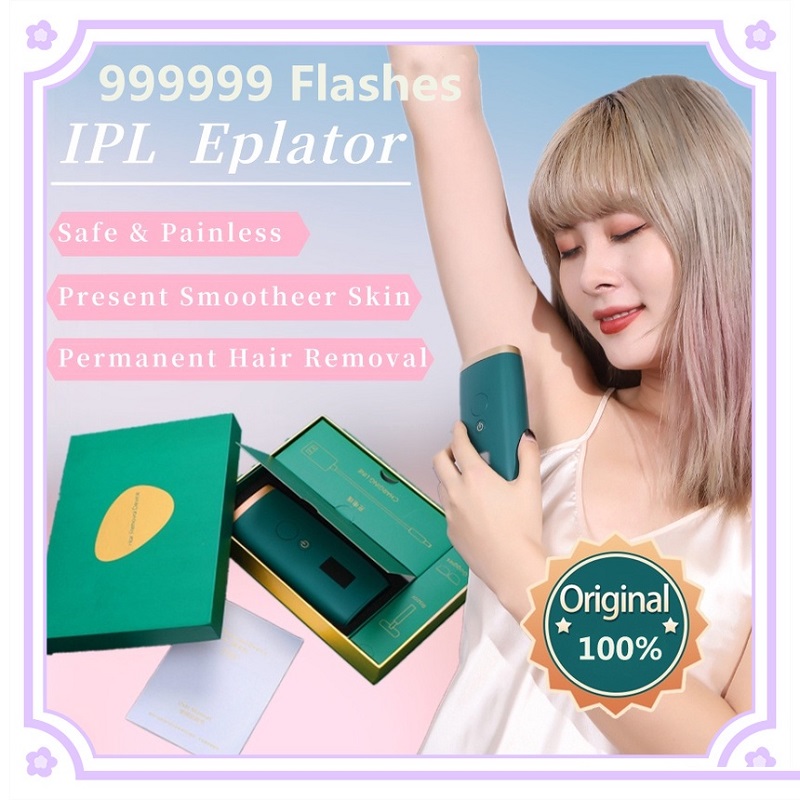 Máy triệt lông đa năng cho nữ bằng laser IPL 999999 để Triệt lông vĩnh viễn dưới cánh tay/Bikini/Chân Thiết bị triệt lông vĩnh viễn bằng laser không đau