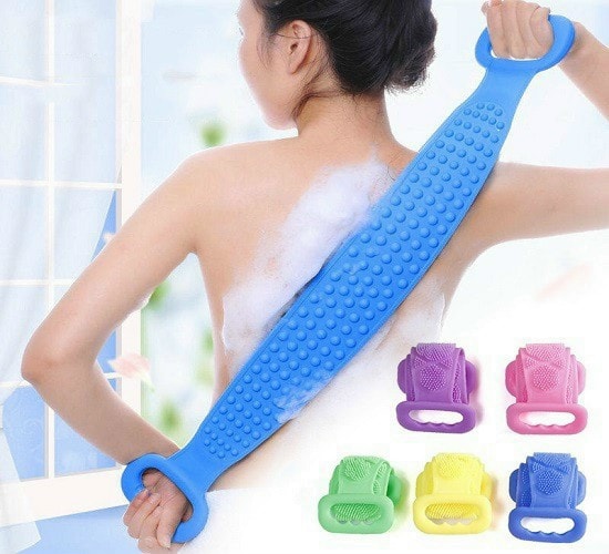 Dây tắm chà lưng silicone tẩy tế bào chết giúp lưu thông máu