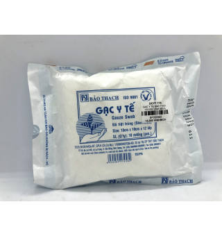 Gạc Bảo Thạch vô trùng đủ size dùng trong phẫu thuật,  thẩm mỹ, băng bó vết thương