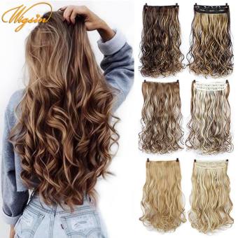 22Inch Dài Lượn Sóng Một Mảnh Clip Trong Phần Mở Rộng Tóc Sợi Nhiệt Độ Cao Sợi Tóc Cho Phụ Nữ 5Clips/Mảnh