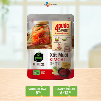 Thùng 20 gói Xốt muối Kim Chi (250g x 20 gói)