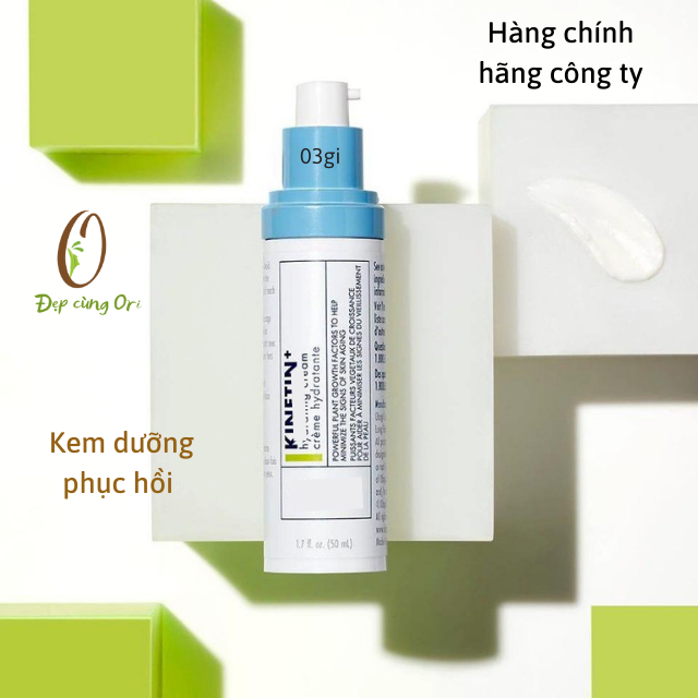 Serum, Kem dưỡng phục hồi da với gốc tăng trưởng thực vật-kinetin+