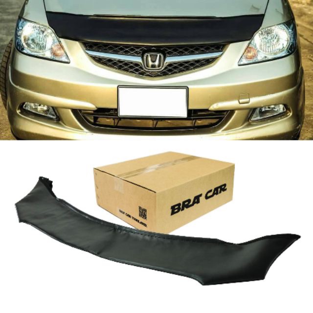 หน้ากากหนังกันหินกันแมลงหุ้มฝากระโปรงหน้ารถยนต์ Honda City ZX ราคา 1,300 บาท*ส่งฟรี