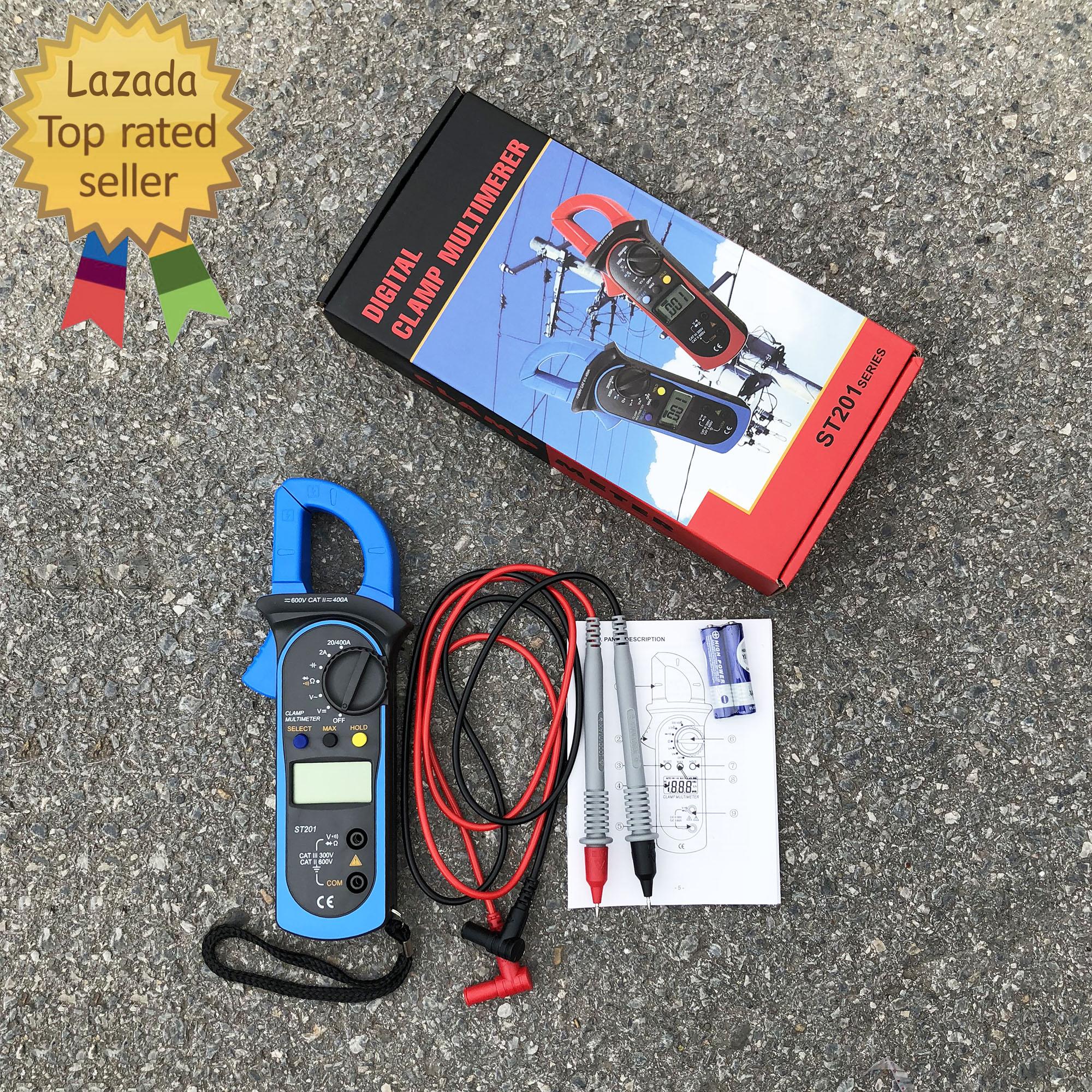 Đồng hồ đo điện Volt Ohm Amp đa năng Digital Clamp Multimerer