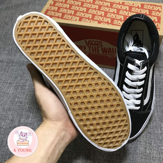 Giày Vans-Old Skool Đen Full Box Full Size Nam Nữ Bảo Hành 12 Tháng Đi Không Vừa Được Đổi Size