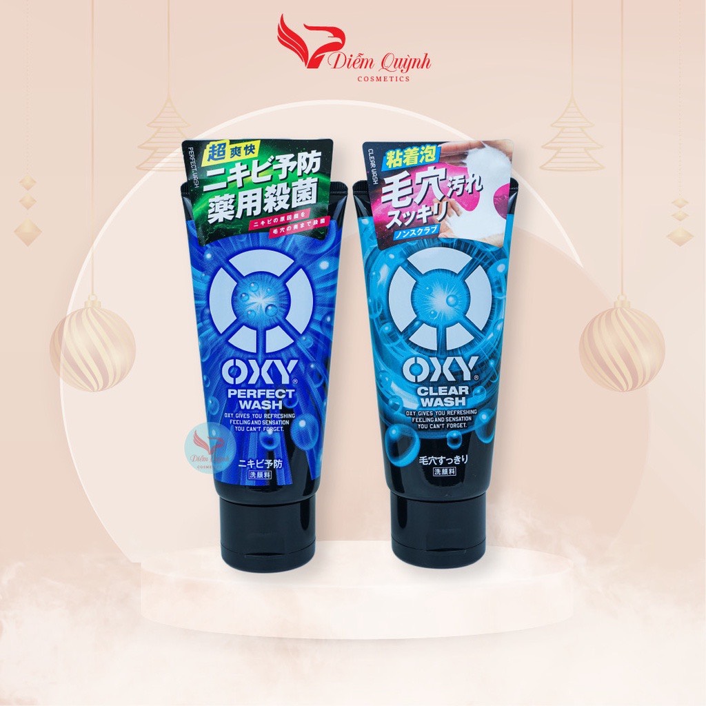 Sữa Rửa Mặt Oxy Clear Wash , Perfect Wash 130g Nhật Bản