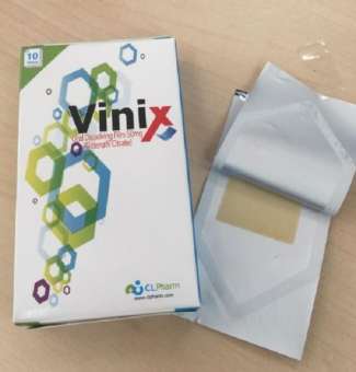 Tem Ngậm Vinix 100mg (01 hộp - 10 tem)