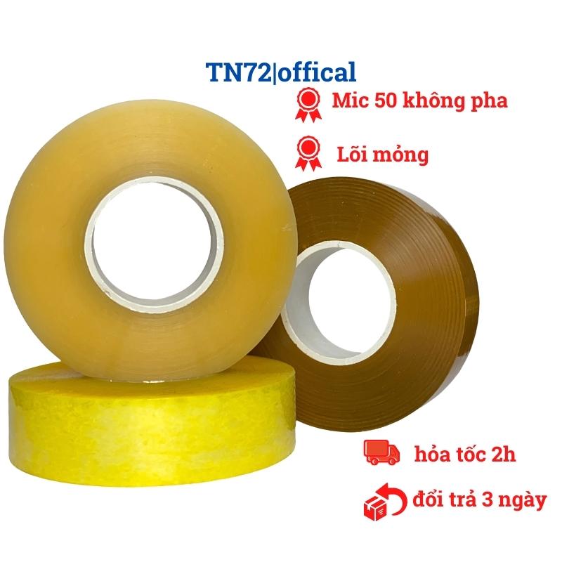 Băng Dính/ Băng Keo Trong, Đục 1kg siêu dai, không đứt, lõi mỏng