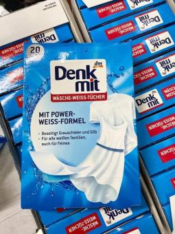 MIẾNG TẨY TRẮNG QUẦN ÁO DENKMIT  TỰ TIN DIỆN ĐỒ KHÔNG LO Ố XỈN MÀU