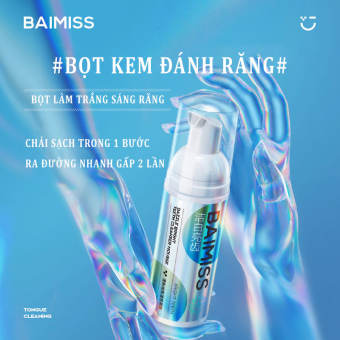 Bọt đánh răng Probiotic Baimiss