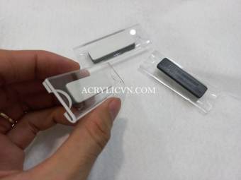 Bảng tên nhân viên/ Bảng tên nam châm gài áo/ Bảng tên ghim gài/ Nam châm bảng tên