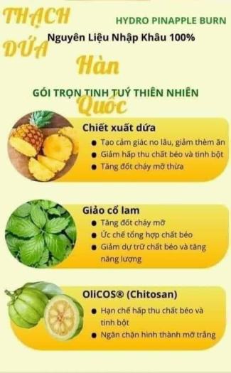 Thạch dứa cần tây siêu ngon