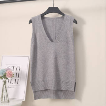 Áo len, áo gile len nữ dáng dài nhiều màu gl01