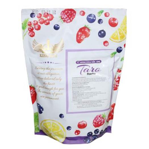 Bột khoai môn Hiệu King (chiết từ gói 1kg) - khoai môn king, king xuân thịnh, trà sữa, socola đá xay, kem, bánh - Gia store