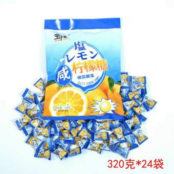 Kẹo Ngậm Chanh Muối Candy Siêu Hot Gói 320G Kẹo Ngậm Vị Chanh Muối  - Ăn Vặt Nội Địa Siêu Ngon muasamnhanh