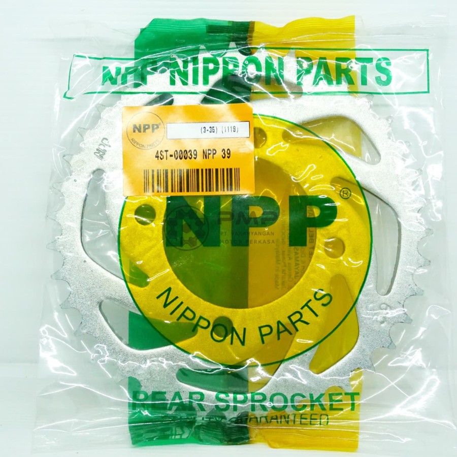 GEAR SET GEAR PAKET CHAIN KIT JUPITER MX 2010 NON CLUTCH NPP Harga 168,720 rupiah*Gratis Ongkir