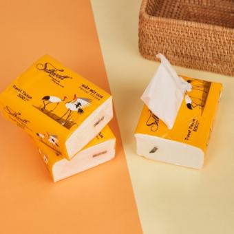 Gói 100 Tờ Khăn Giấy Rút Silkwell 3 Lớp - Khăn Giấy Ăn