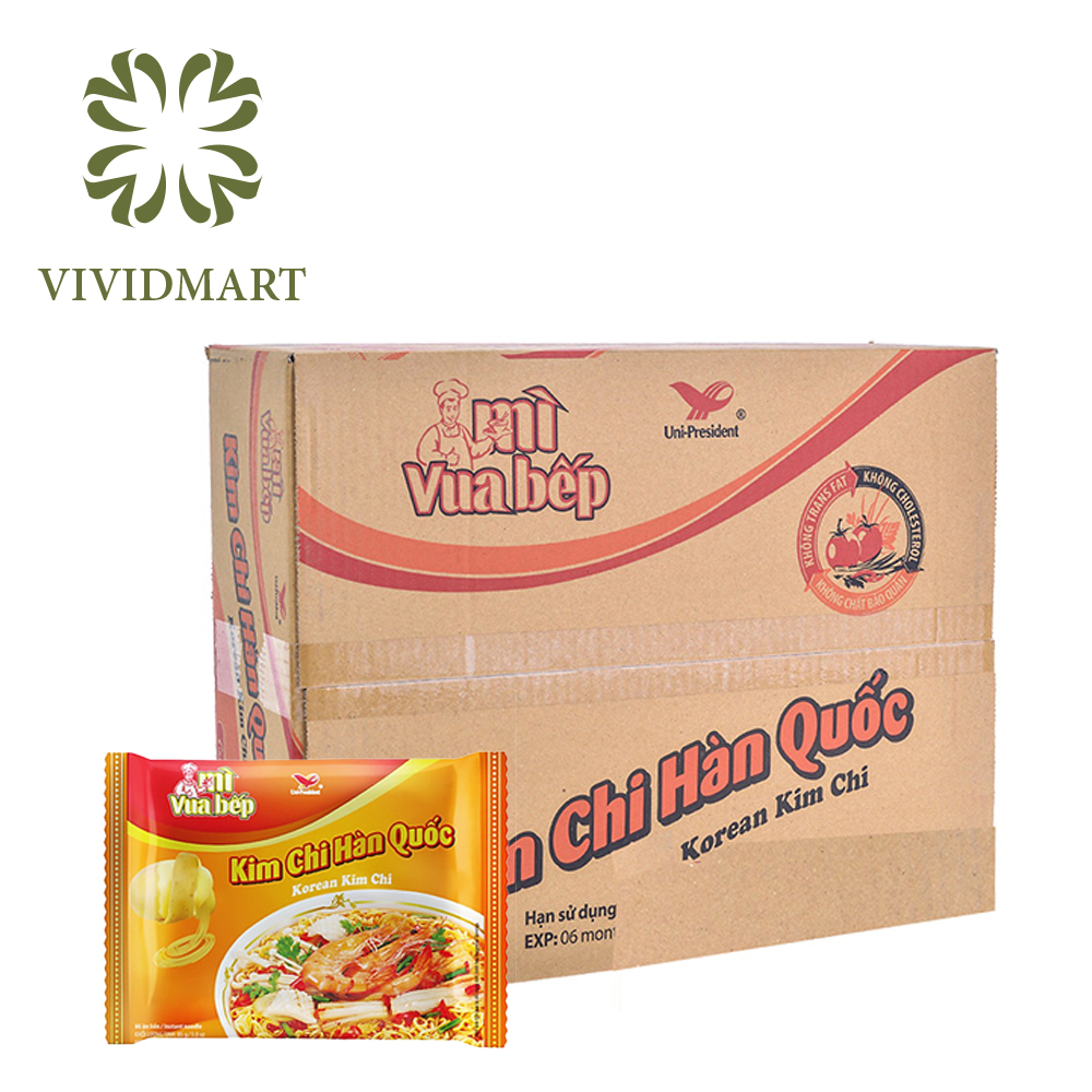 Mì vua bếp kim chi hàn quốc - gói 85g - uni president