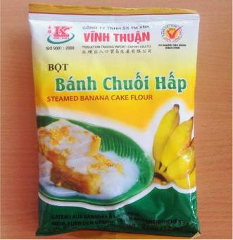 Bột bánh chuối Hấp Vĩnh Thuận 340g