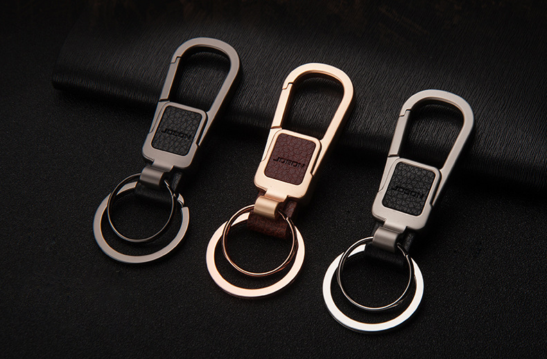 Móc Khóa Da Cao Cấp Jobon Car Keychain