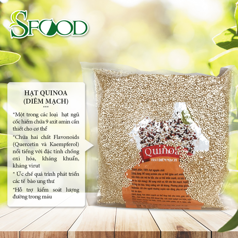 Diêm mạch sfood 500g