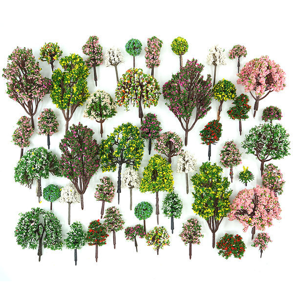 Mô hình cây xanh cao 8cm các loại, mô hình cây trang trí terrarium, nhà búp bê, cây sen đá, bể cá