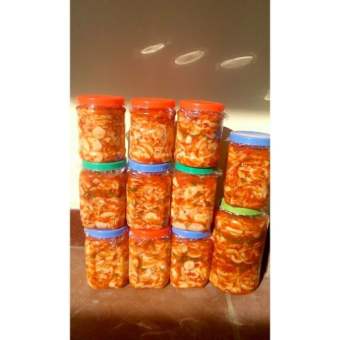 sỉ toàn quốc 1kg hộp măng ớt ngâm tỏi ớt