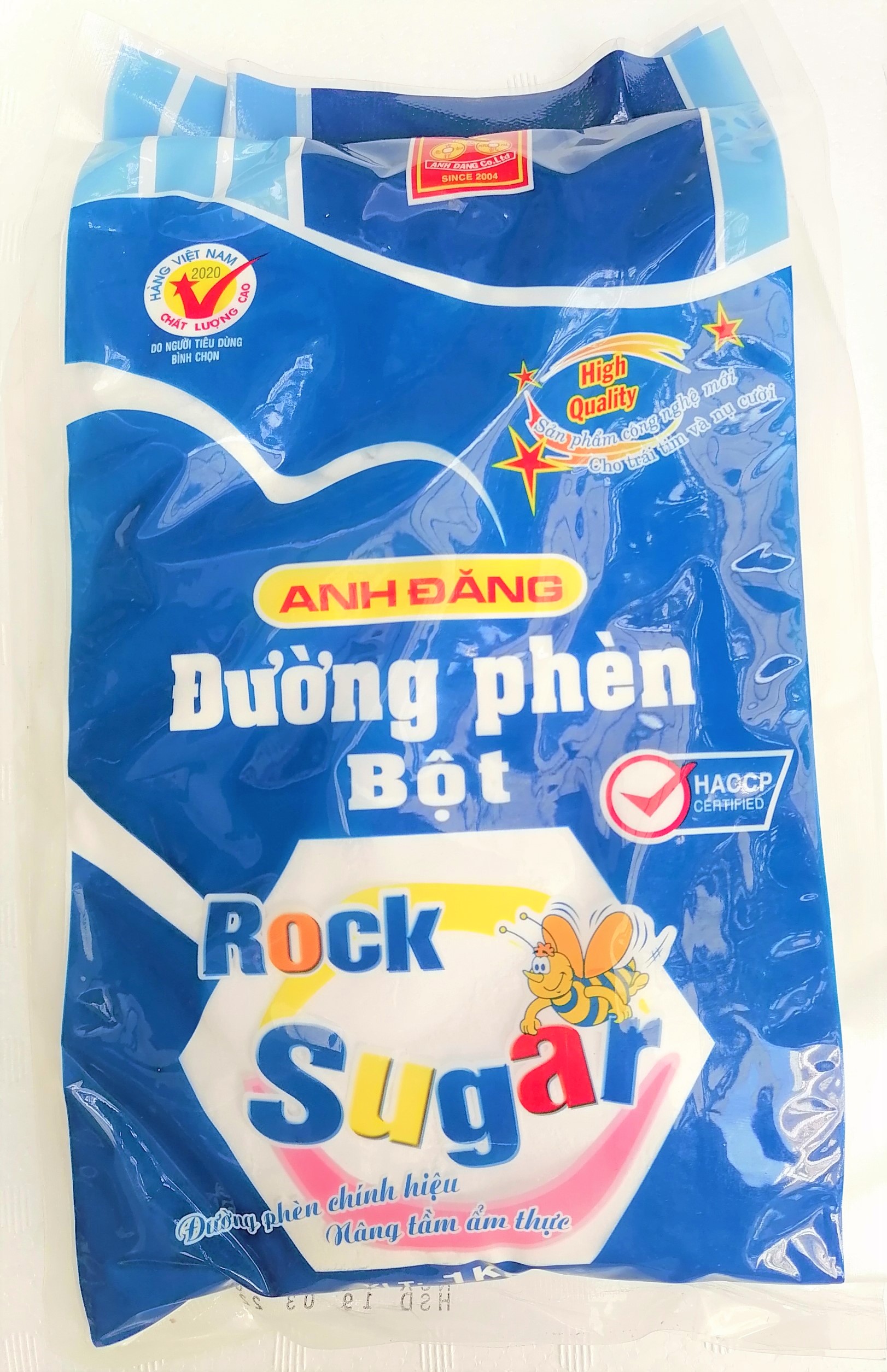 Túi 1 Kg ĐƯỜNG PHÈN BỘT VN ANH ĐĂNG Rock Sugar Powder