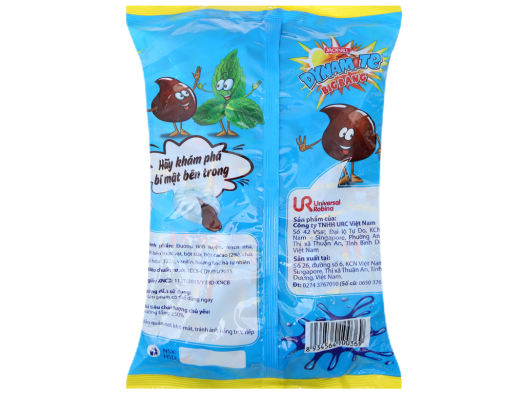 Kẹo bạc hà , Dâu, nhân socola Dynamite 330g