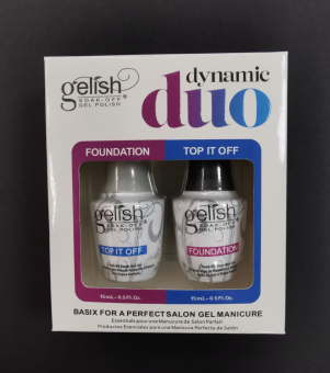 Cặp Base + Top Gelish Dành Cho Sơn Gel Siêu Bóng Và Bền 15ml x 2