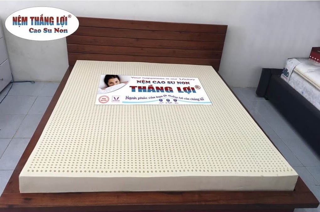 Nệm đủ size 1m x 2m x 5cm cao su non thắng lợi