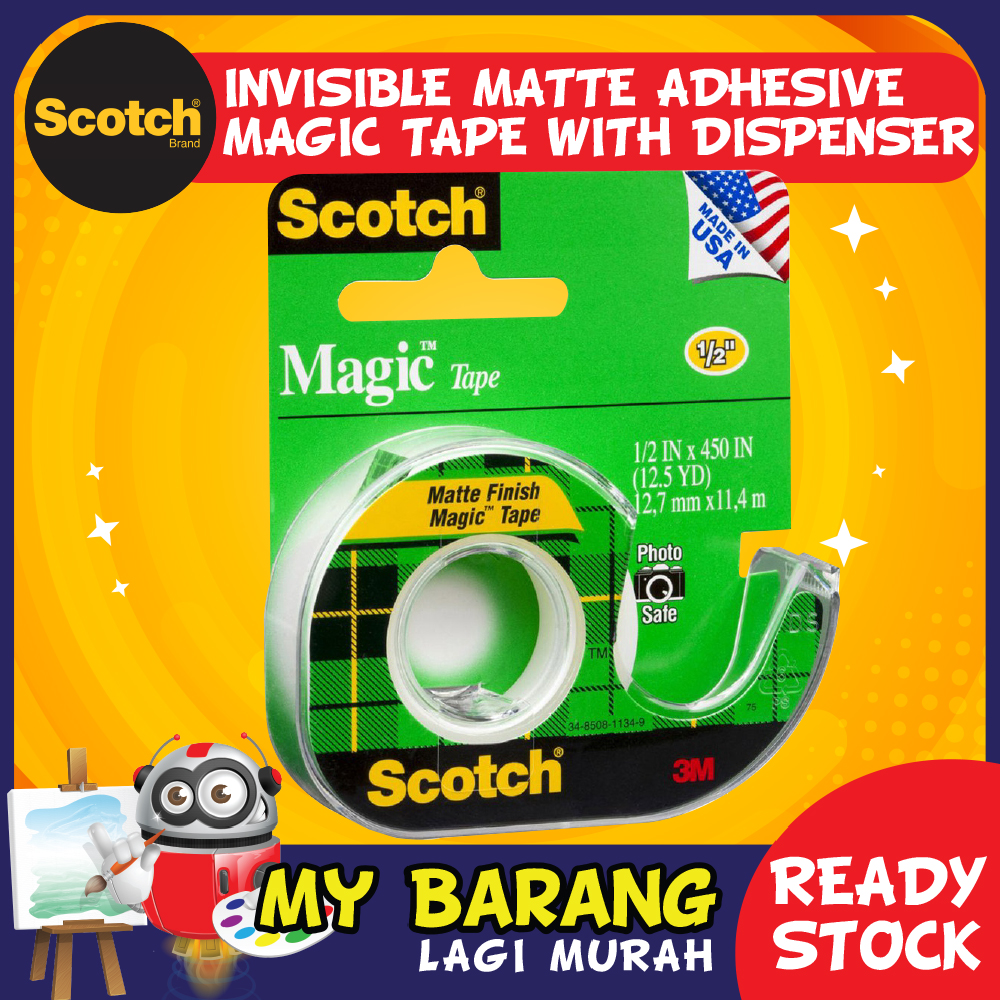 Scotch Magic Tape Dispenser Roll