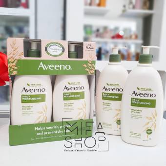 Sữa Dưỡng Thể Aveeno Daily Moisturizing Lotion Nourishes Dry Skin