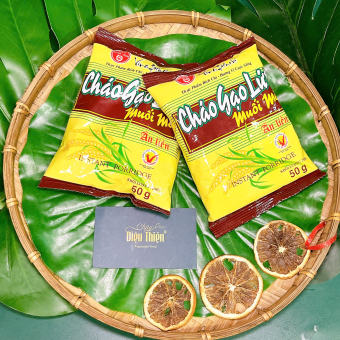 Cháo Gạo Lứt Muối Mè Bích Chi