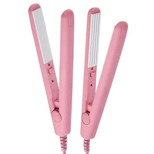 ♧✣✴  COMBO Máy là tóc mini  Máy dập xù bấm xù mini