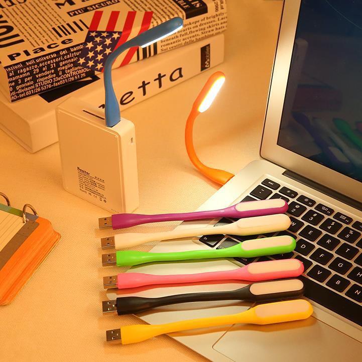 Combo bộ 2 đèn led mini uốn dẻo cắm cổng USB nhiều màu