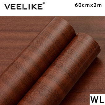 Veelike Vân Gỗ Trang Trí Nội Thất Bọc Vinyl Miếng Dán Tường Chống Nước Giấy Dán Tường PVC Tự Dính Bàn Bếp Hình Dán Cửa Tấm Phim Trang Trí 60x200cm
