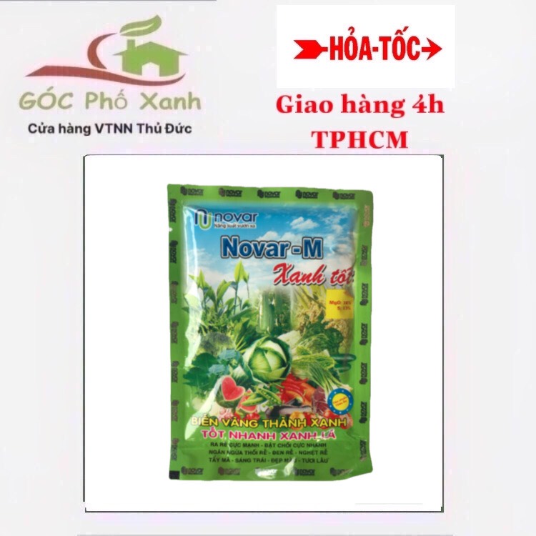 Phân bón lá Magie sun phát NOVAR M Xanh lá