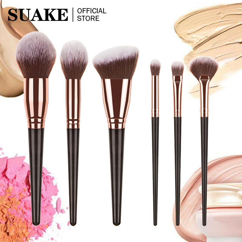 SUAKE 1 Chiếc Cọ Má Hồng Cọ Trang Điểm Cọ Đánh Phấn Nền Dụng Cụ Mỹ Phẩm