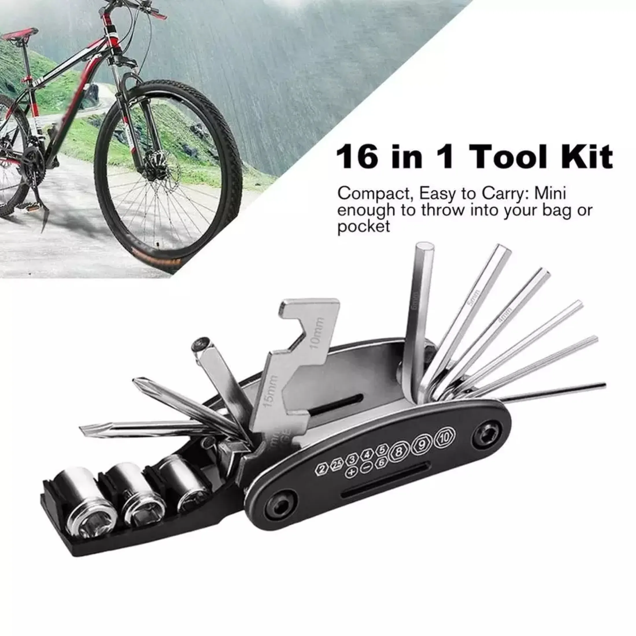 bicycle repair tools tool kit set