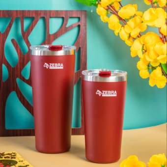 LY GIỮ NHIỆT INOX POLAR KÈM TÚI VẢI CÓ QUAI ĐEO 870ML - 112702