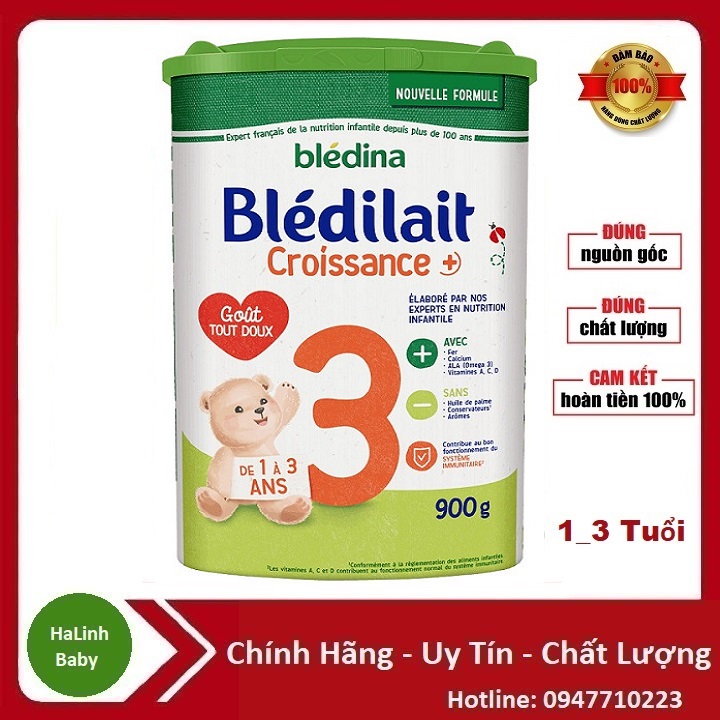 Sữa bledilait số 3 900g cho trẻ 1_3 tuổi