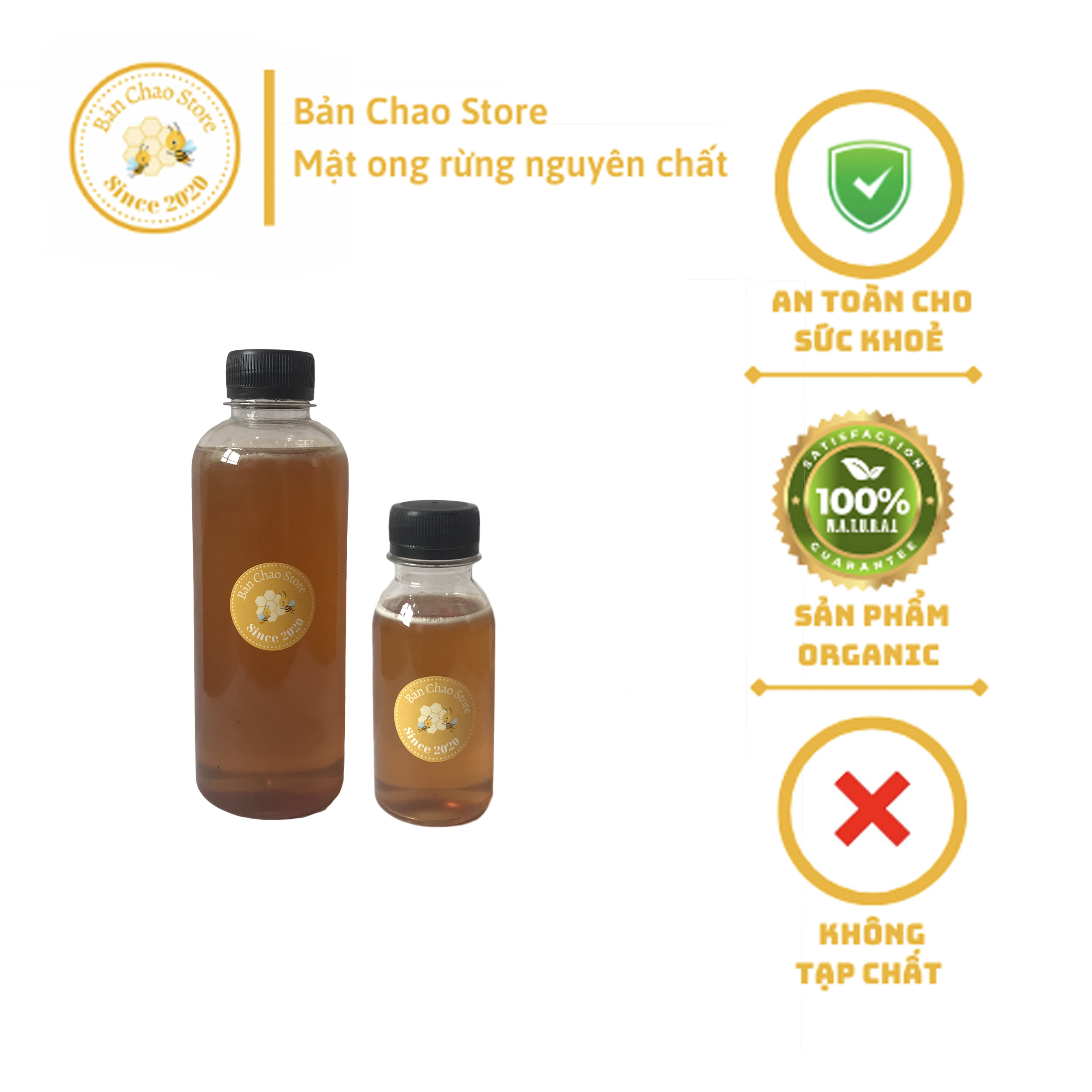 Mật ong rừng nguyên chất - mật rừng tự nhiên - cam kết hàng chuẩn