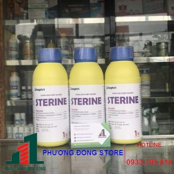 Dung dịch khử trùng diệt khuẩn Sterine -  chai 1 lít