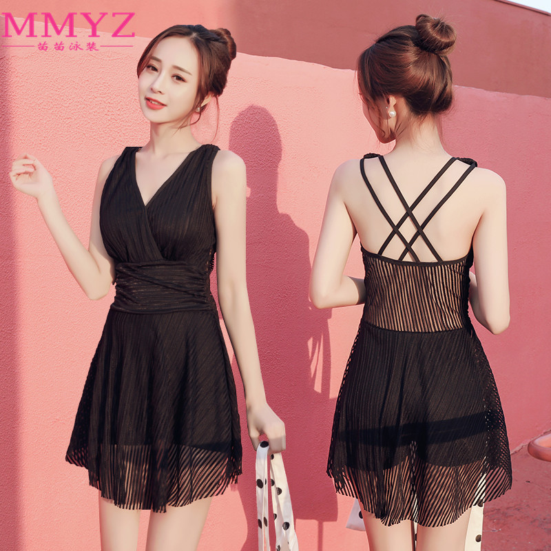 Đồ bơi nữ kín đáo 2022 - Áo tắm nữ dạng váy liền thân (T044)