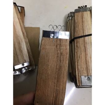 Dụng cụ nạo bào dừa 2 đầu, nạo sợi gọt vỏ bằng gỗ tiện lợi