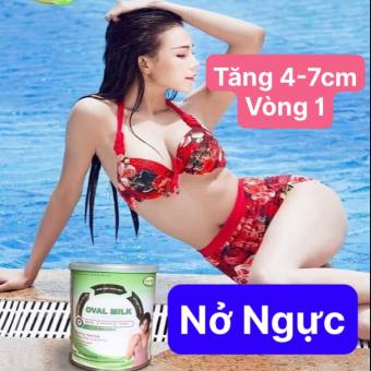 Nở Ngực Oval Milk Tăng Vòng 1 [ 5- 7 CM ] To Tròn Săn Chắc- Tăng Vòng 1 Nở Ngực Hiệu Quả Nhanh